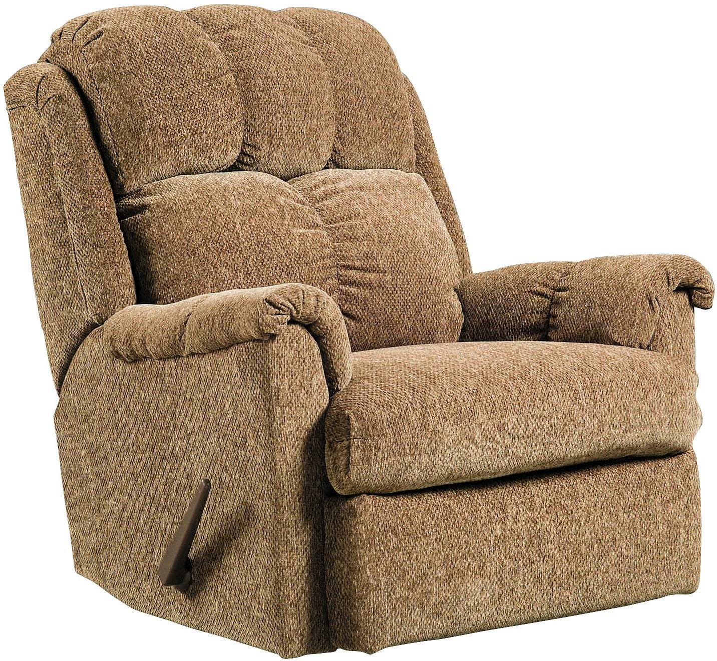 Brown Chenille Rocker Recliner | The Brick