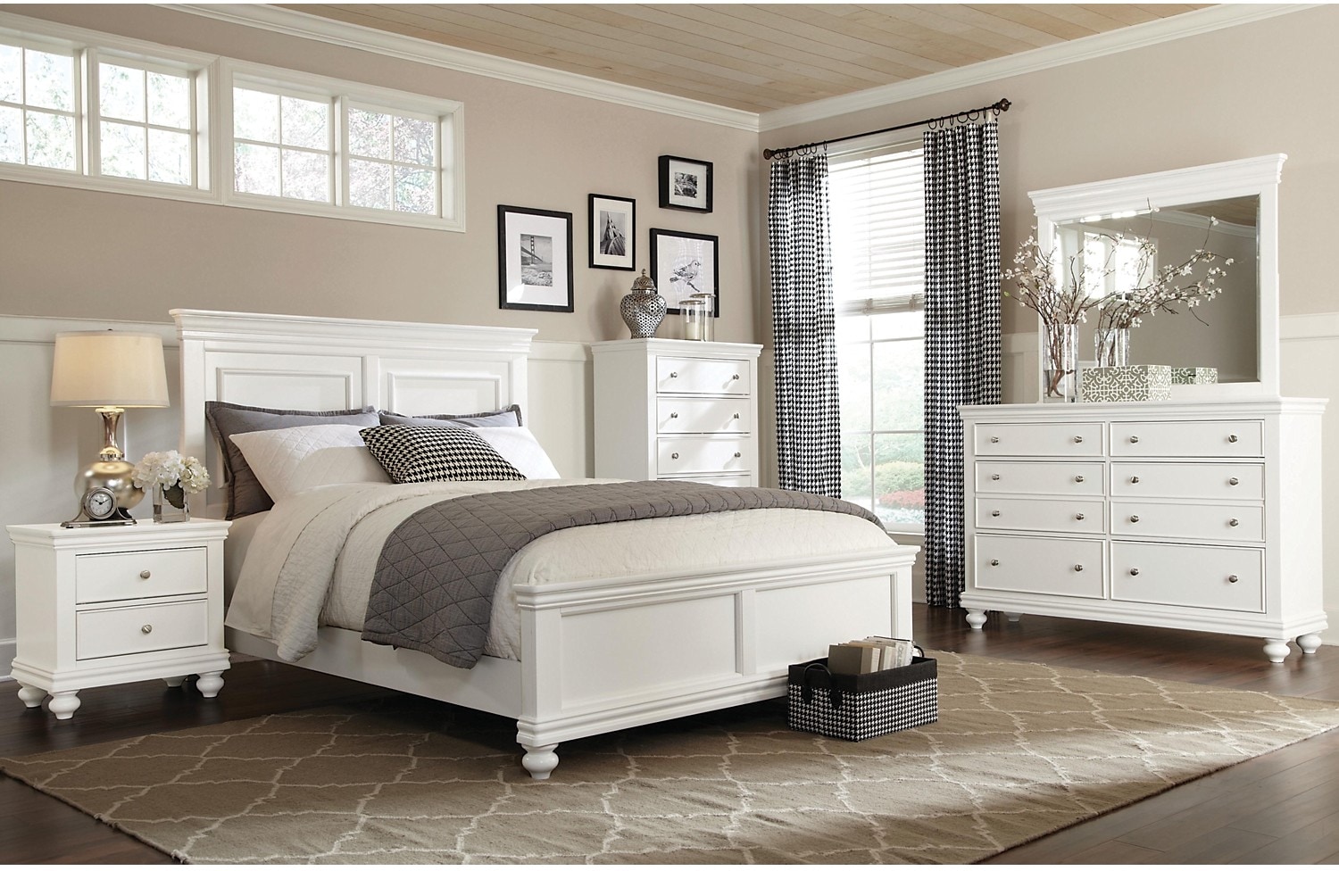 Bridgeport 5-Piece Queen Bedroom Set - White | The Brick