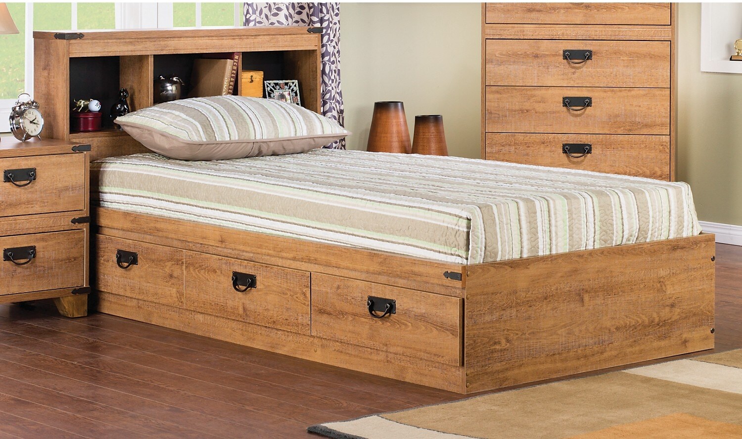 Driftwood 7Piece Mates Bedroom Package The Brick