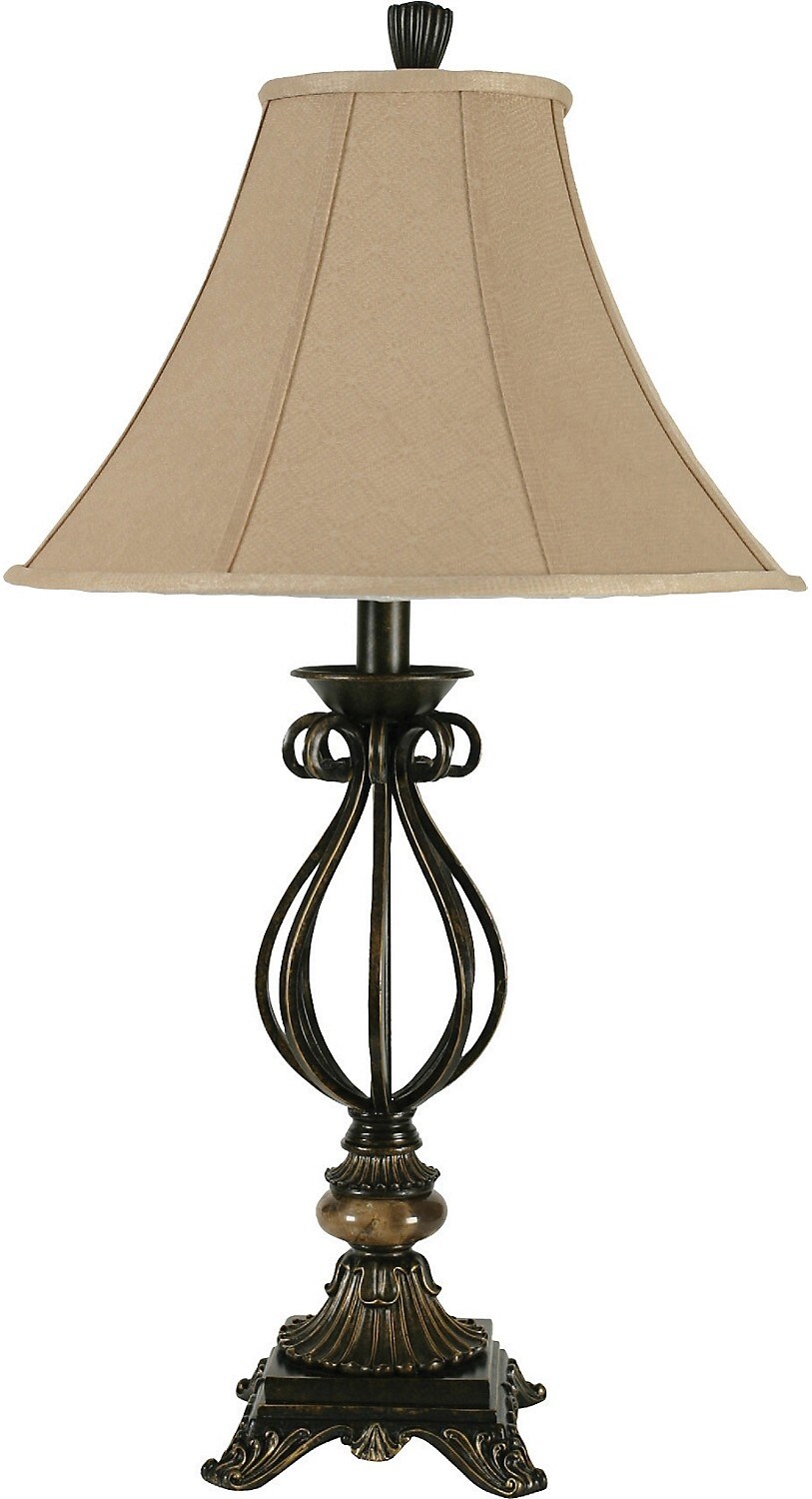 Aged Bronze Table Lamp | The Brick