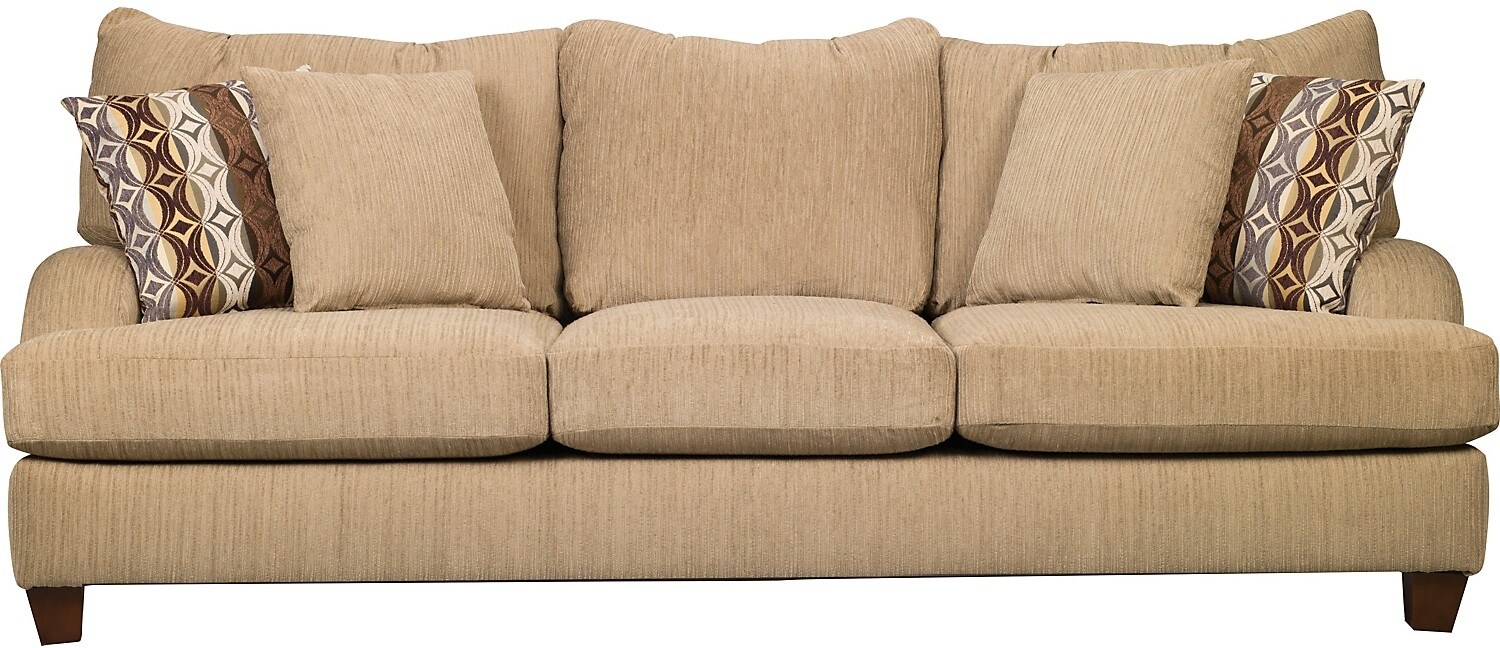 Putty Chenille Sectional Beige The Brick