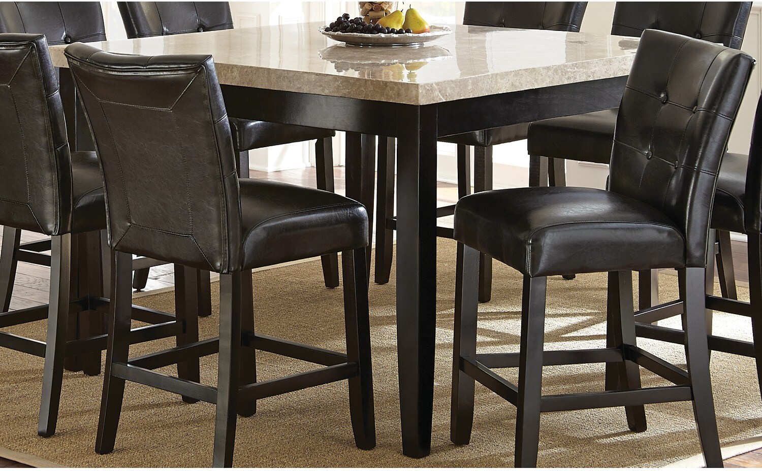 Montibello 5Piece CounterHeight Dining Package The Brick