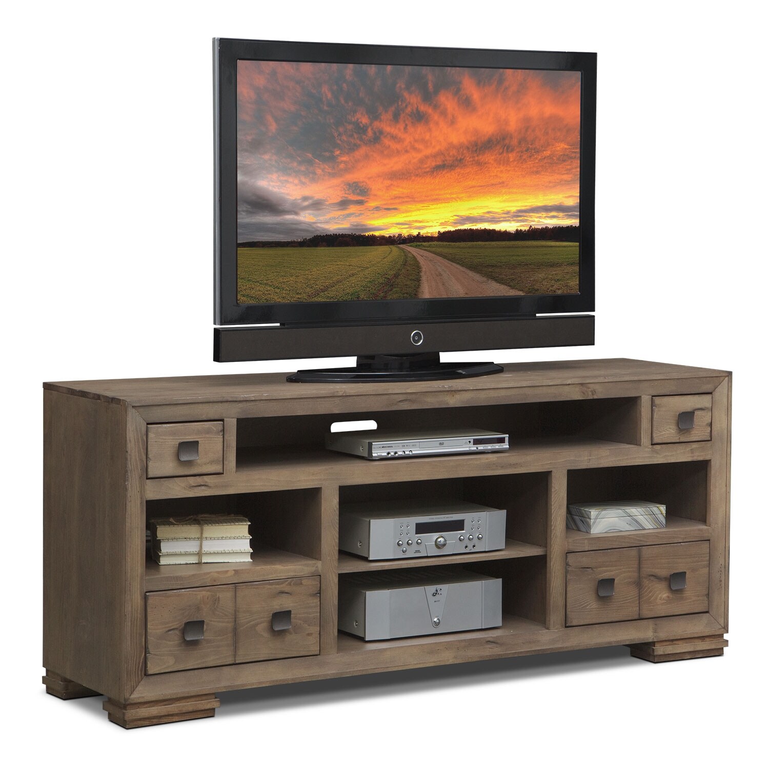 Mesa 74" TV Stand Value City Furniture