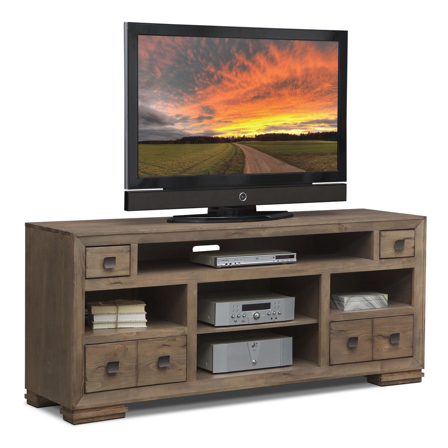 Mesa 74" TV Stand | Value City Furniture