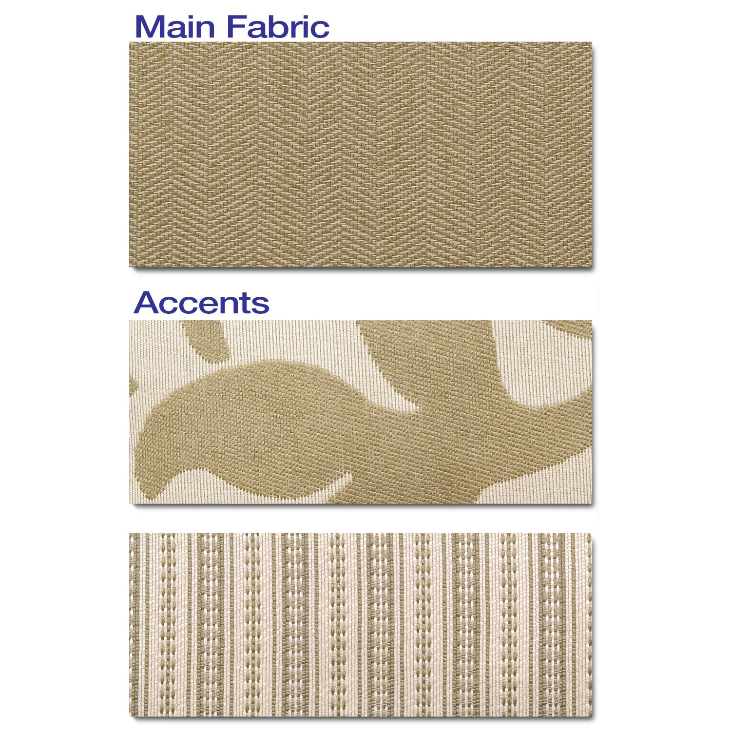 Colette Khaki Full Memory Foam Sleeper Sofa | American Signature 