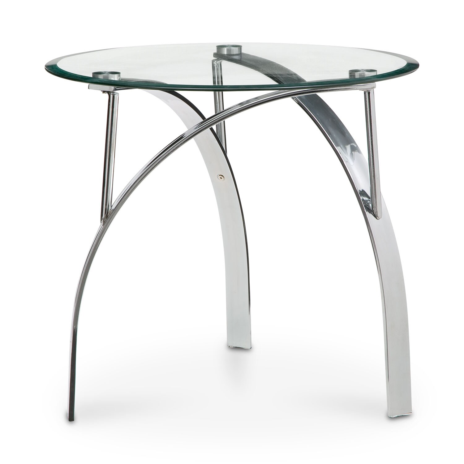 Mako End Table Silver American Signature Furniture