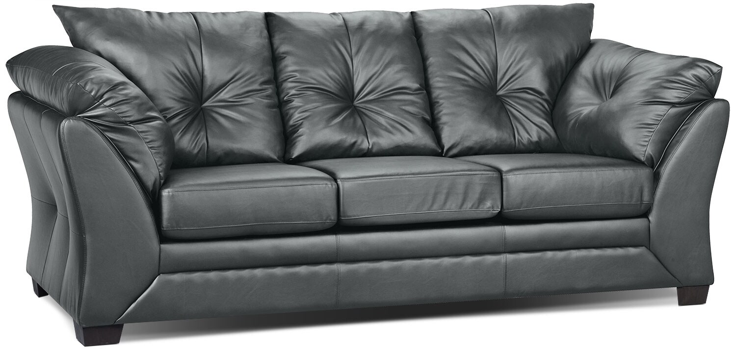 White Leather Sofa Bed Canada Tina Leather Double Sofabed Decorium