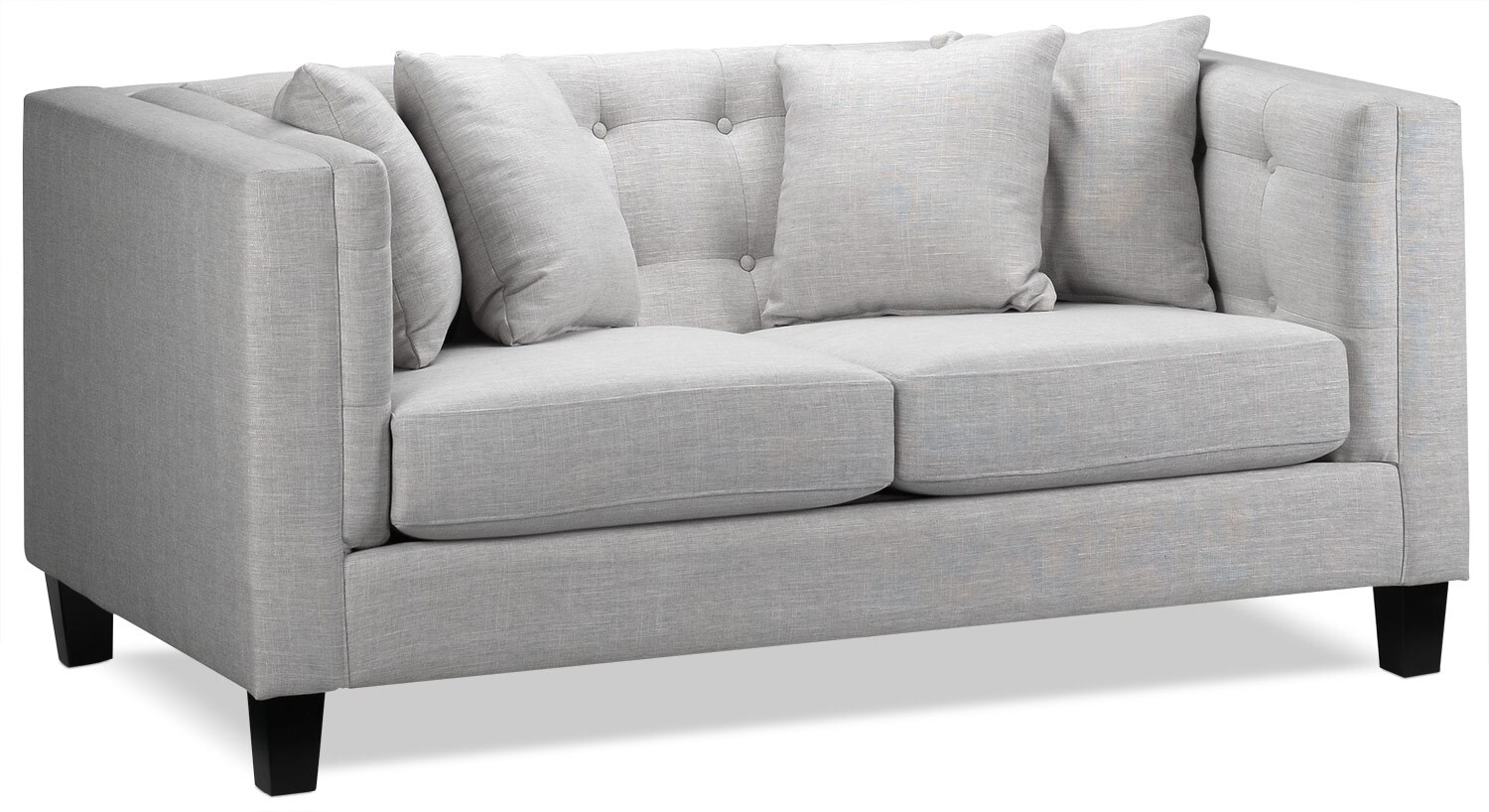 Astin Loveseat Grey Leon's