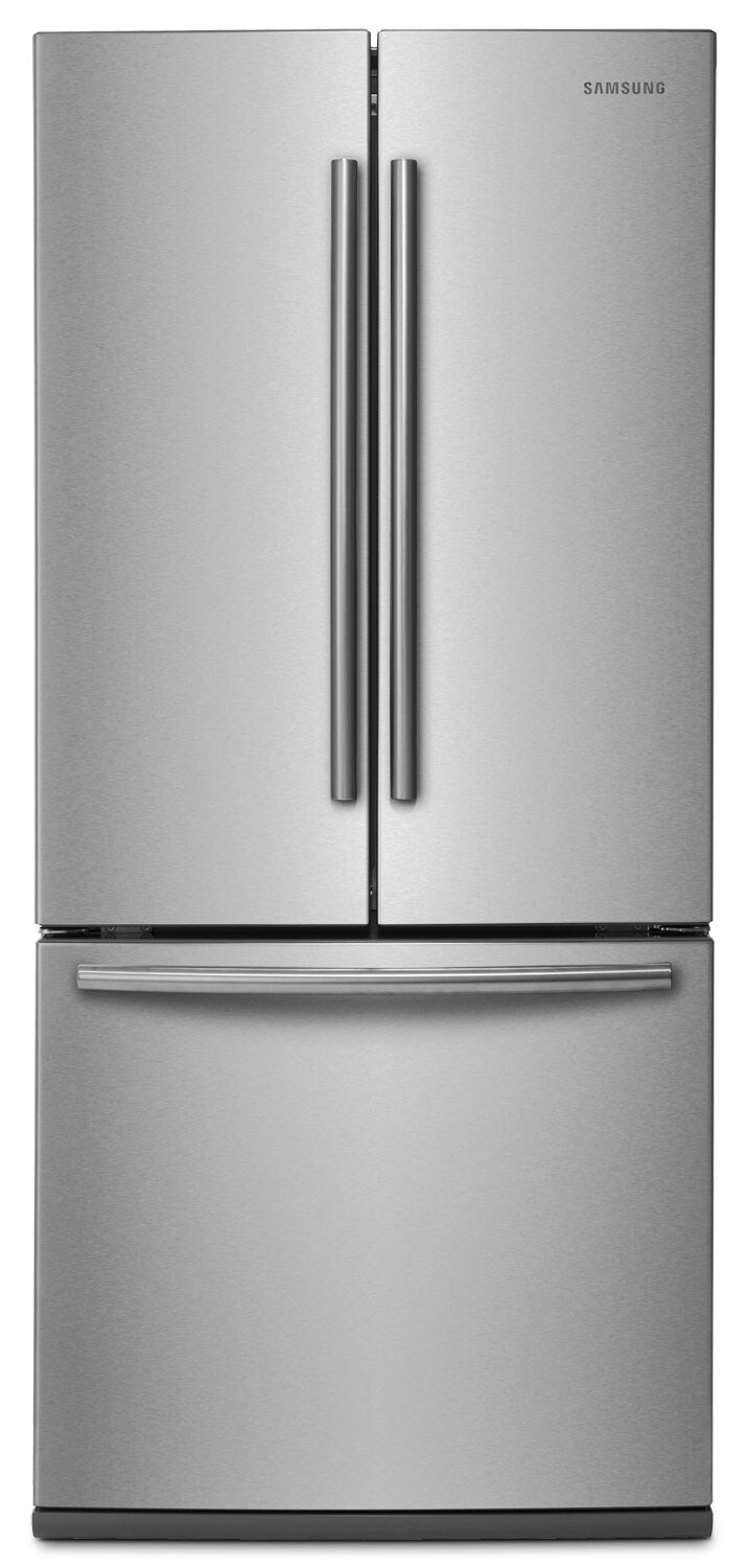 Samsung 22 Cu. Ft. 30" Wide FrenchDoor Refrigerator Stainless Steel