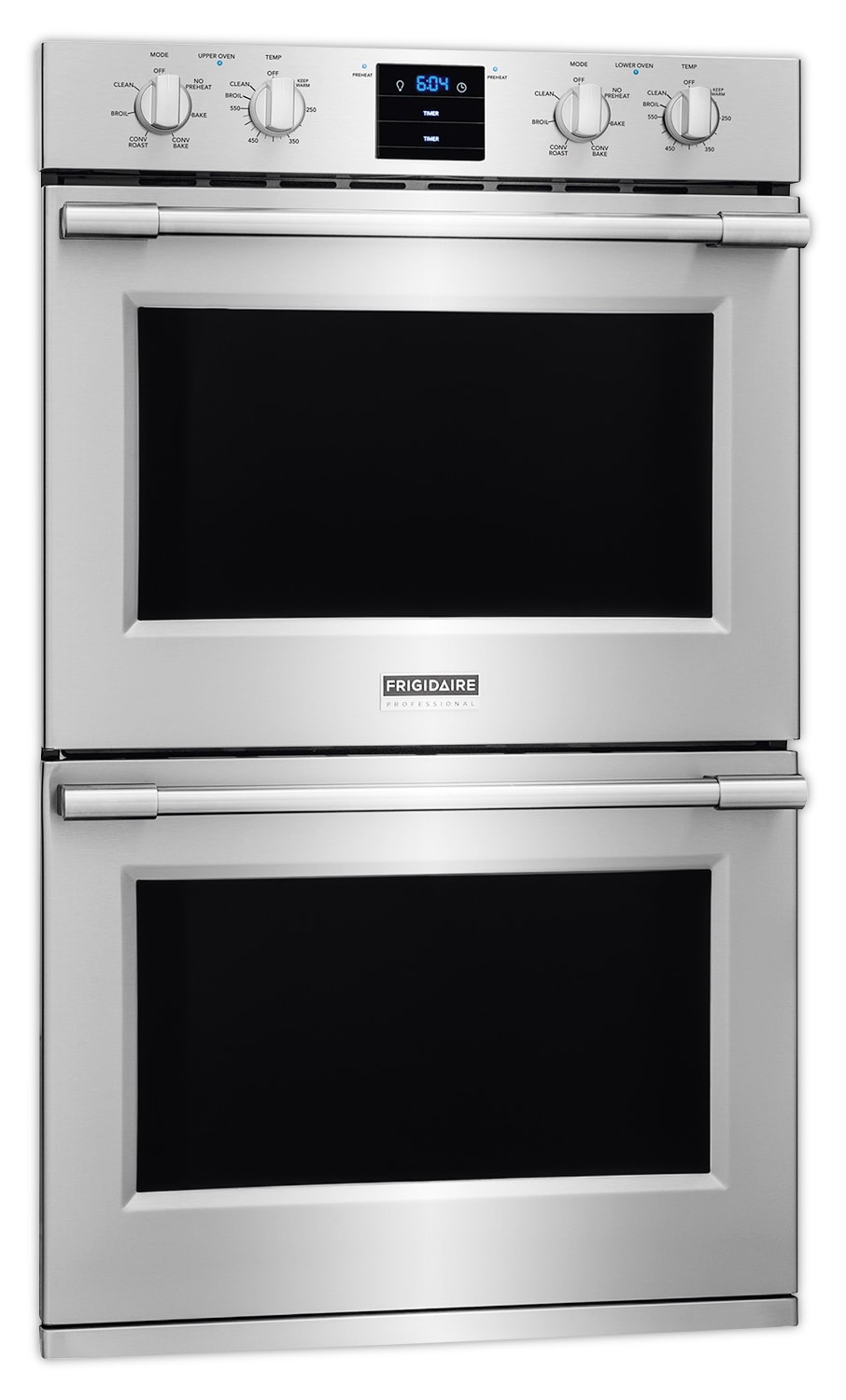 Frigidaire Professional Stainless Steel Convection Double Wall Oven 10. ...