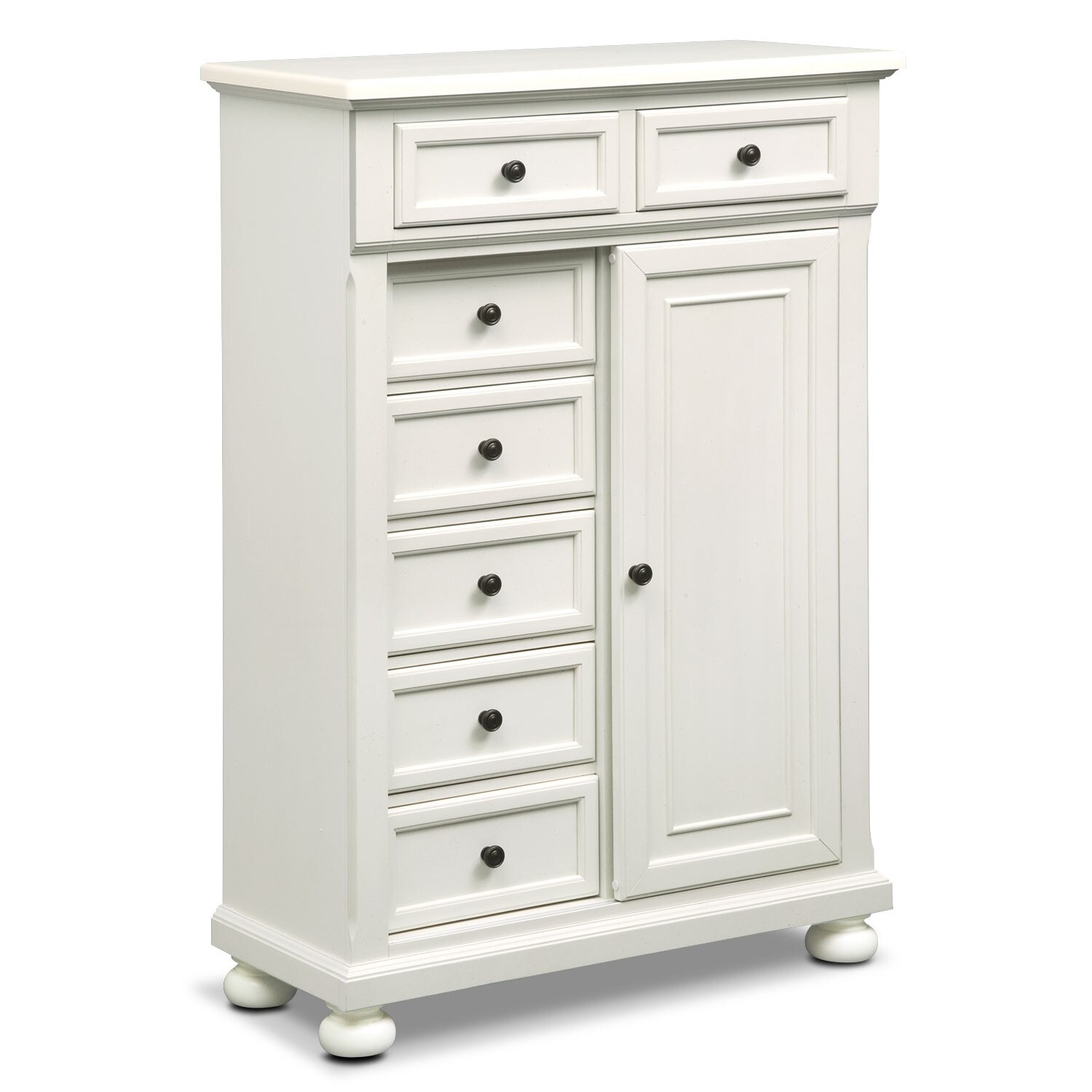 Hanover Door Chest White Value City Furniture