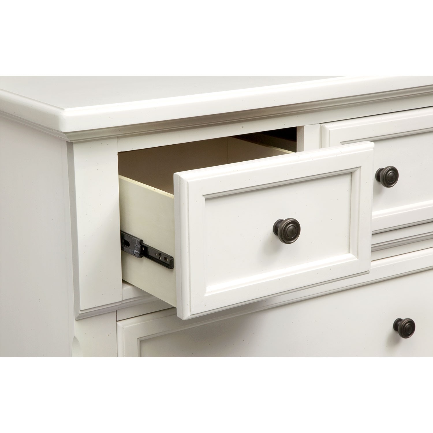 Hanover Dresser and Mirror White Value City Furniture