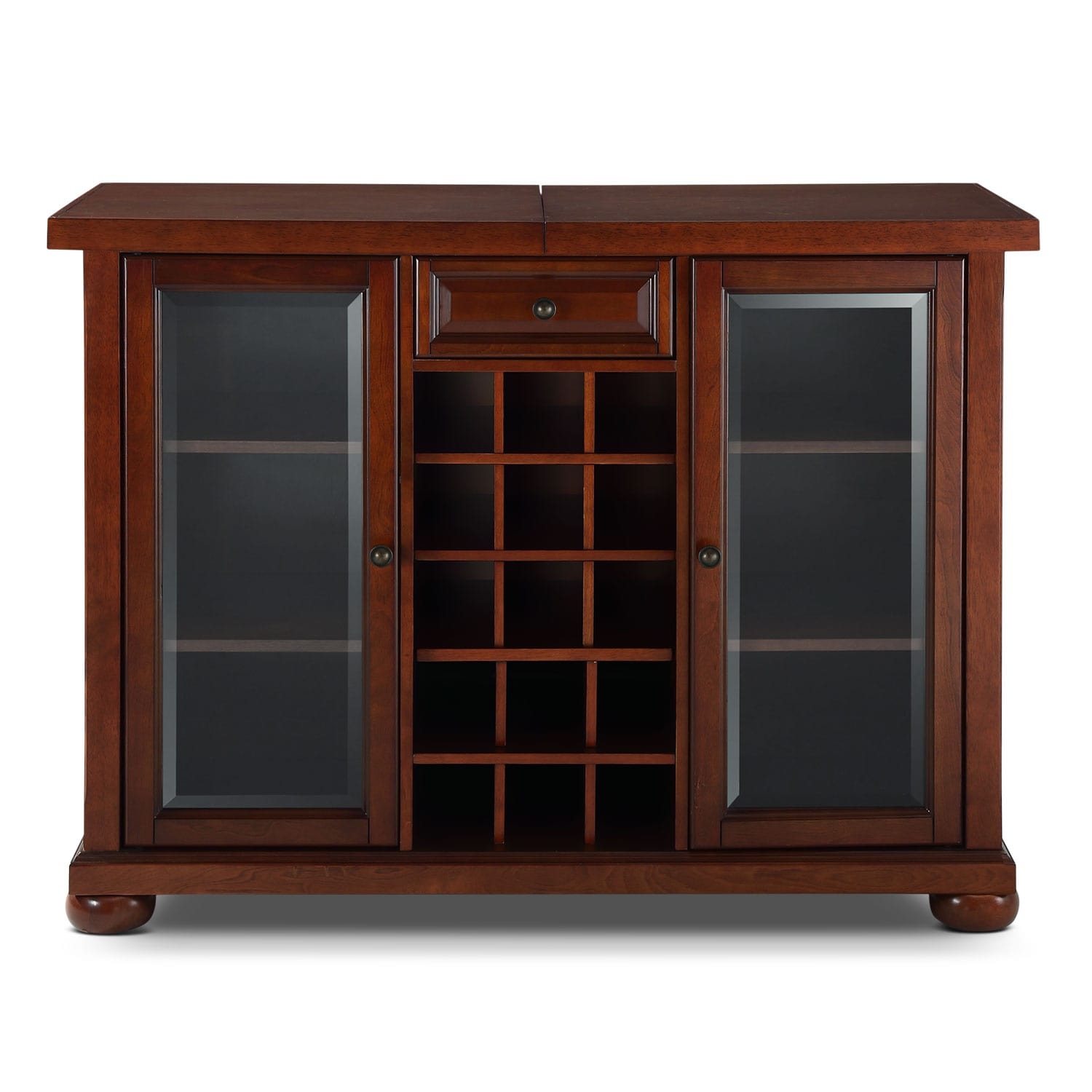 Russell Bar Mahogany Value City Furniture