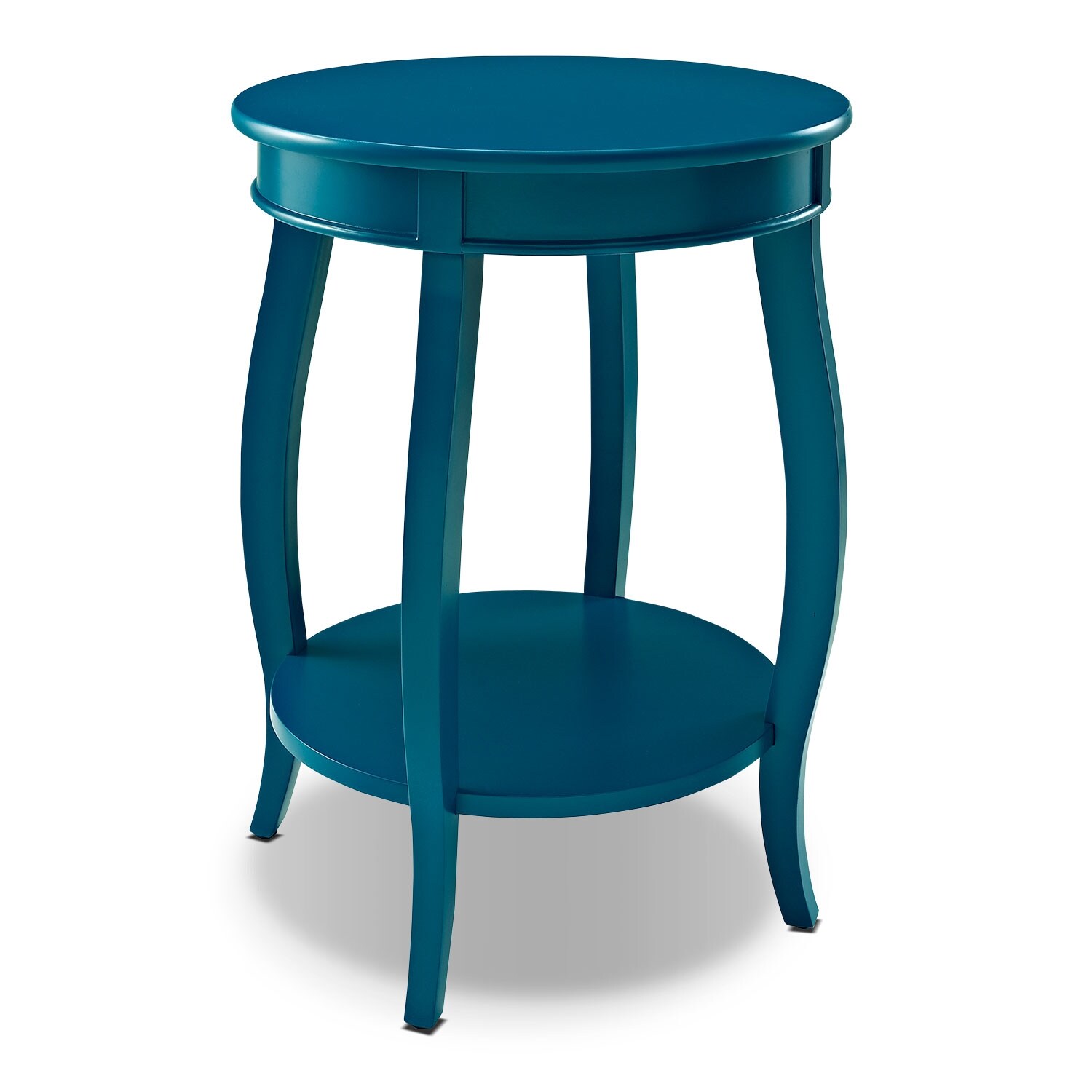 Sydney Accent Table Teal American Signature Furniture