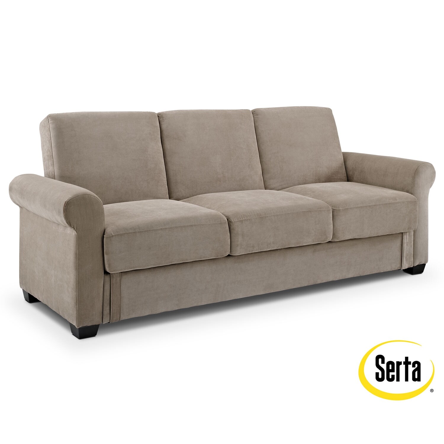 Thomas Futon Sofa Bed with Storage | Value City Furniture