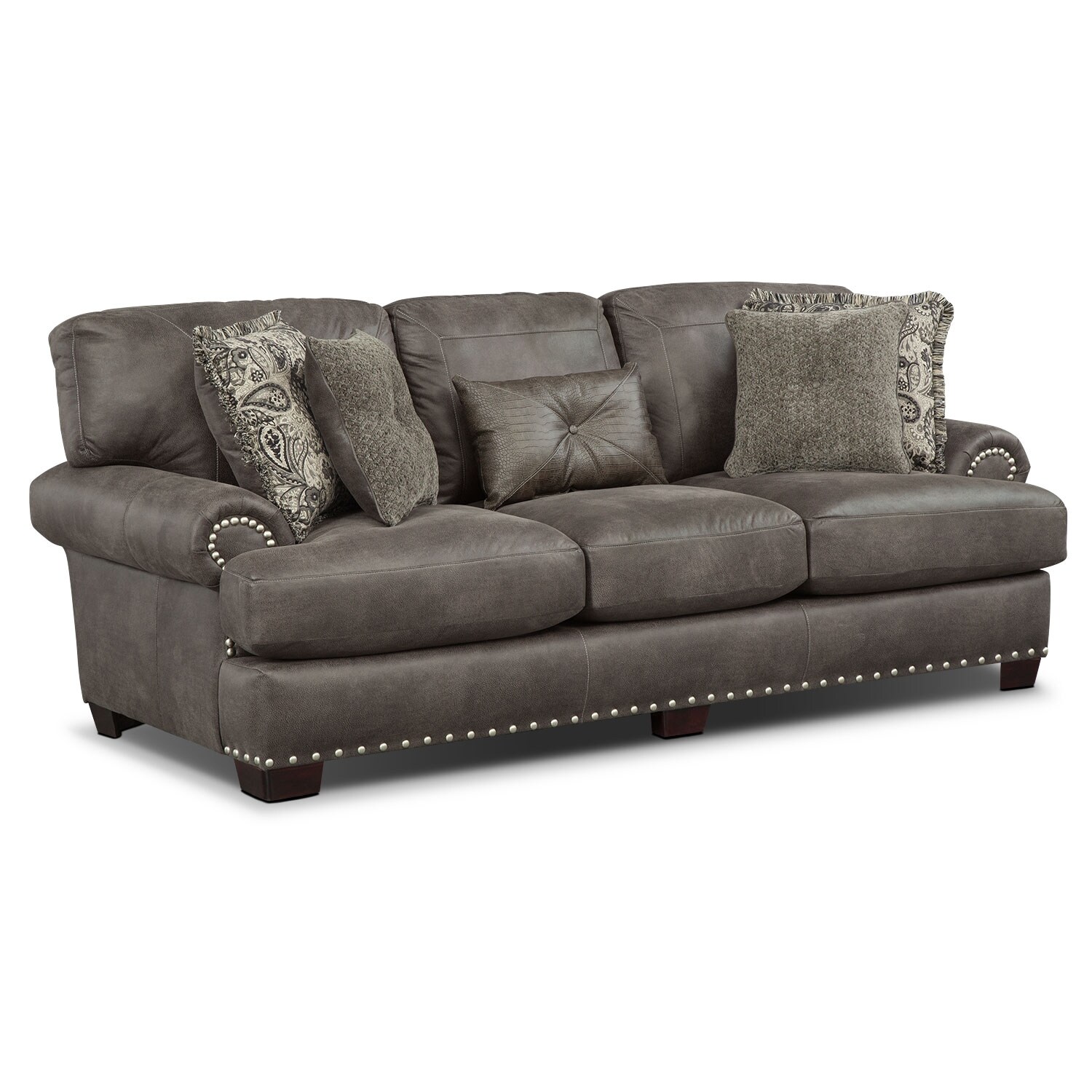 Burlington Sofa Steel Value City Furniture