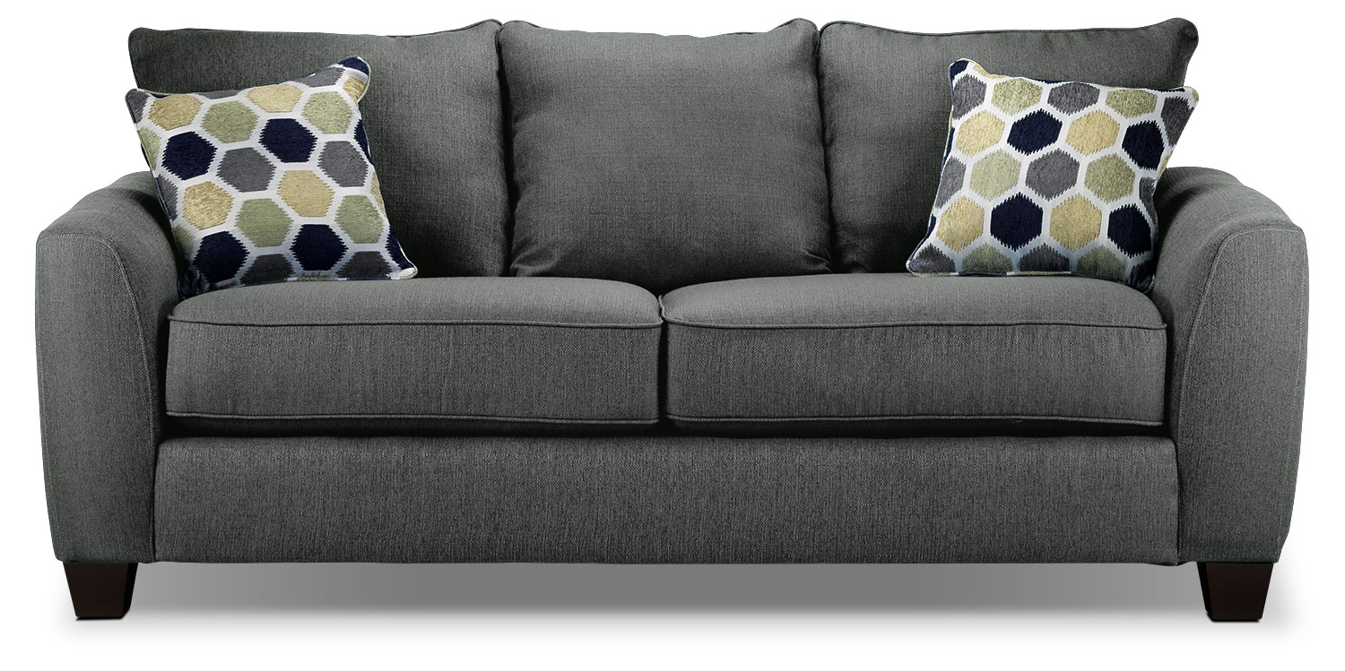 Heritage Sofa Grey Leon's