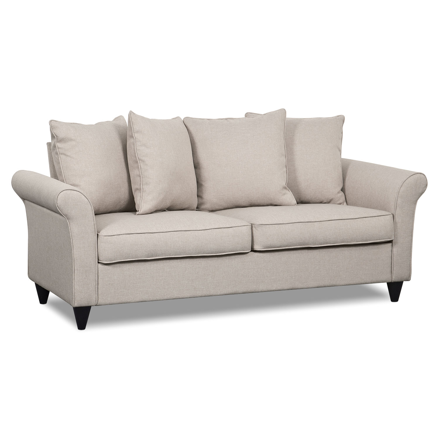 Denton Sofa Beige American Signature Furniture