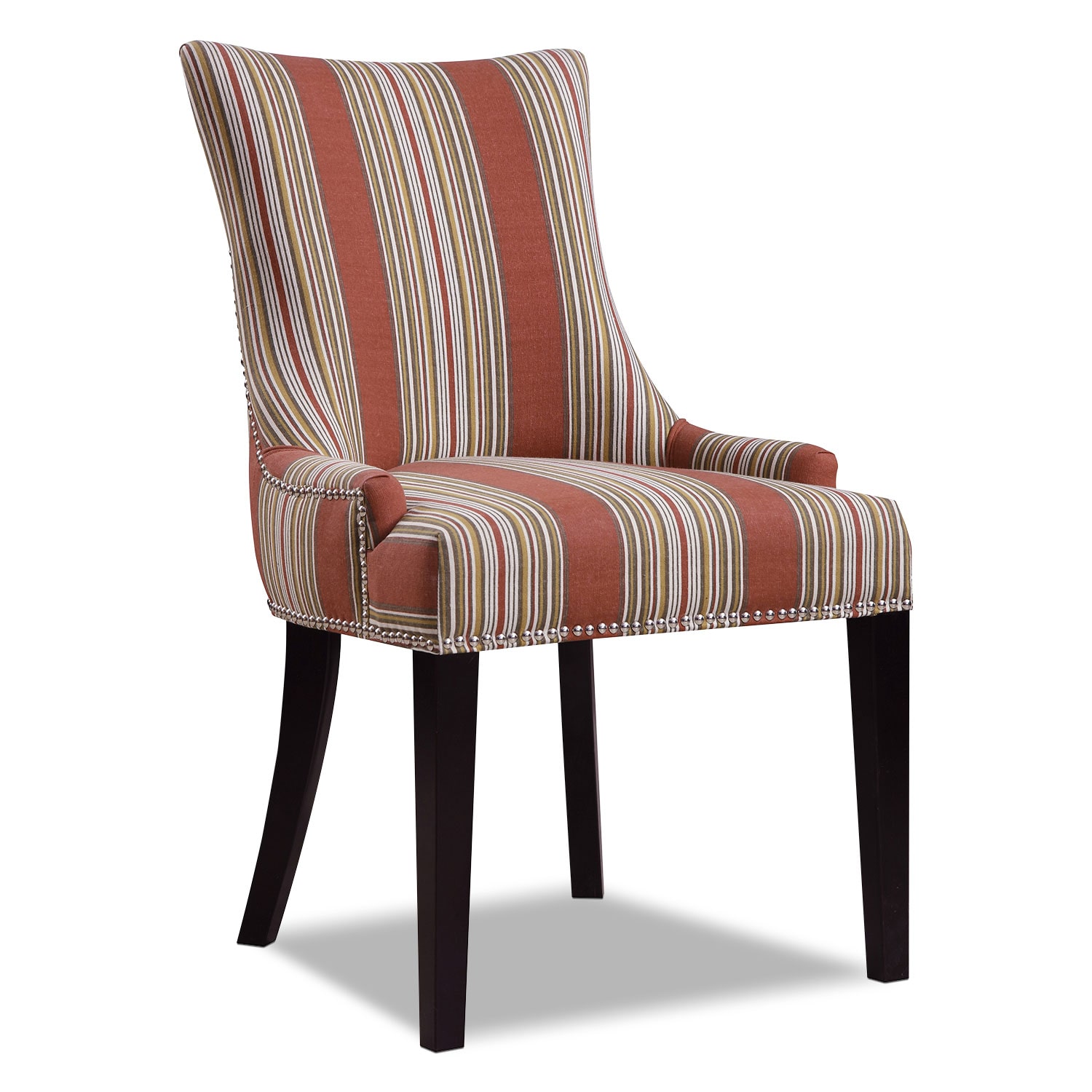 Paige Accent Chair - Striped | American Signature Furniture