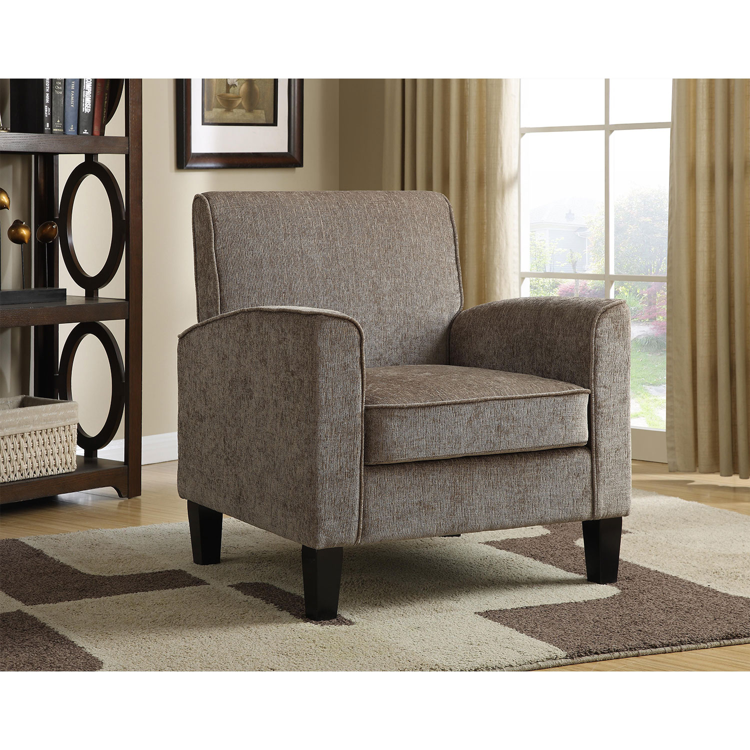 Southie Accent Chair Gray American Signature Furniture