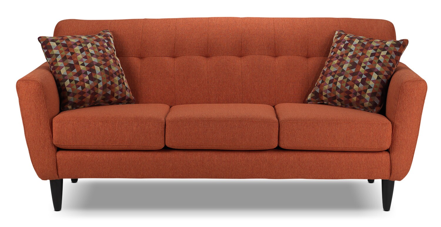 Cobra Sofa - Orange | Leon's
