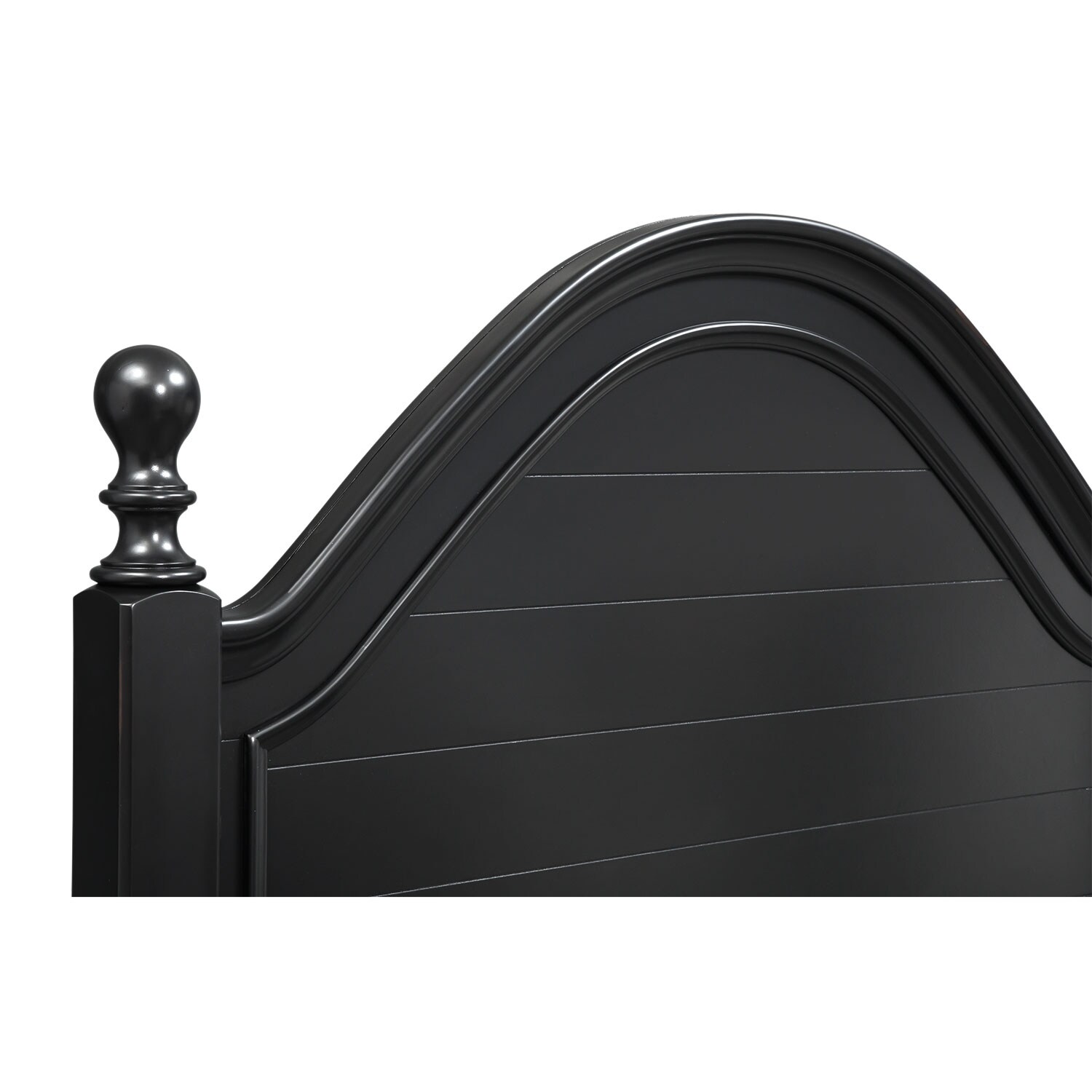 East Hampton King Bed Black Value City Furniture