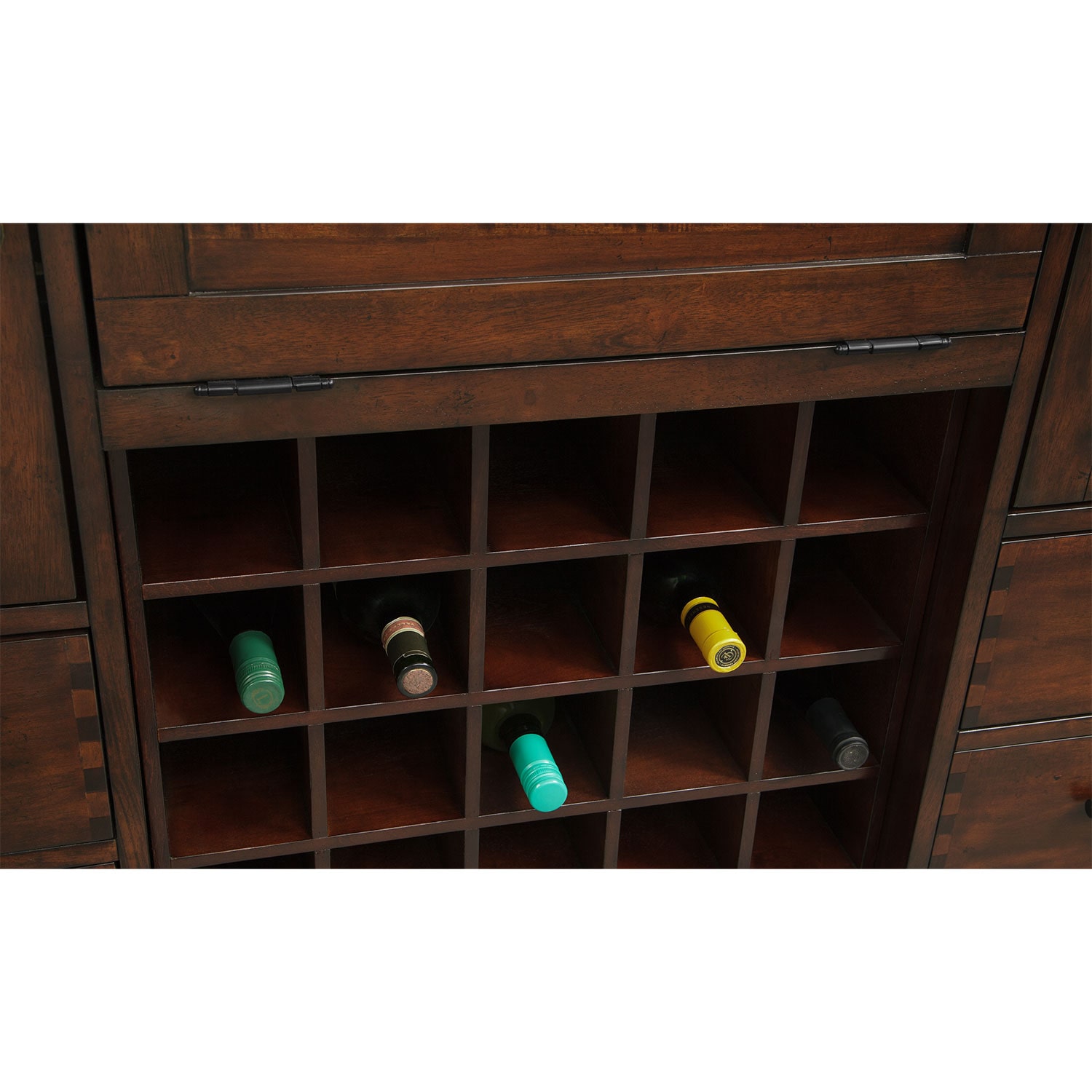 Newcastle Sideboard Mahogany Value City Furniture