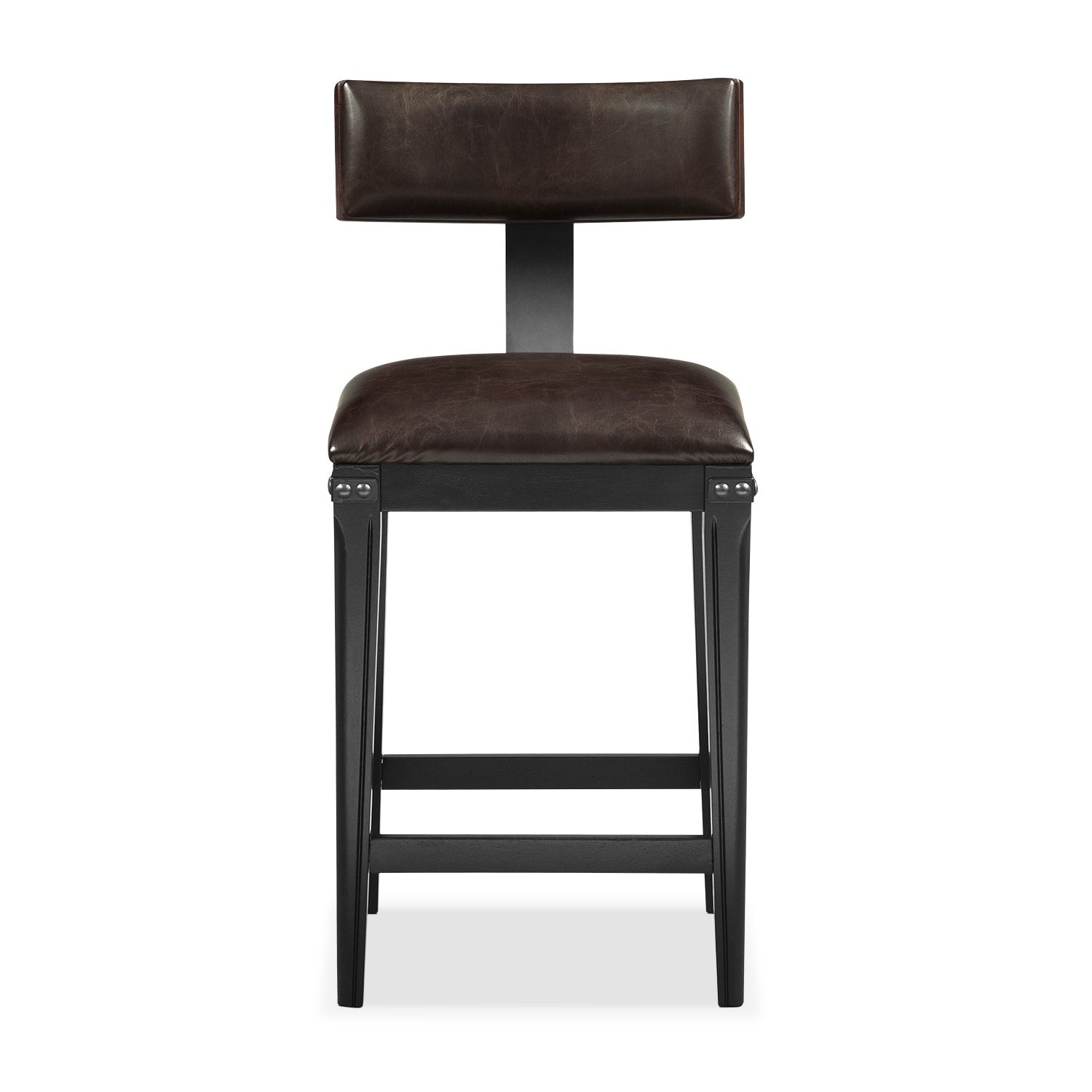 Newcastle CounterHeight Stool Mahogany Value City Furniture