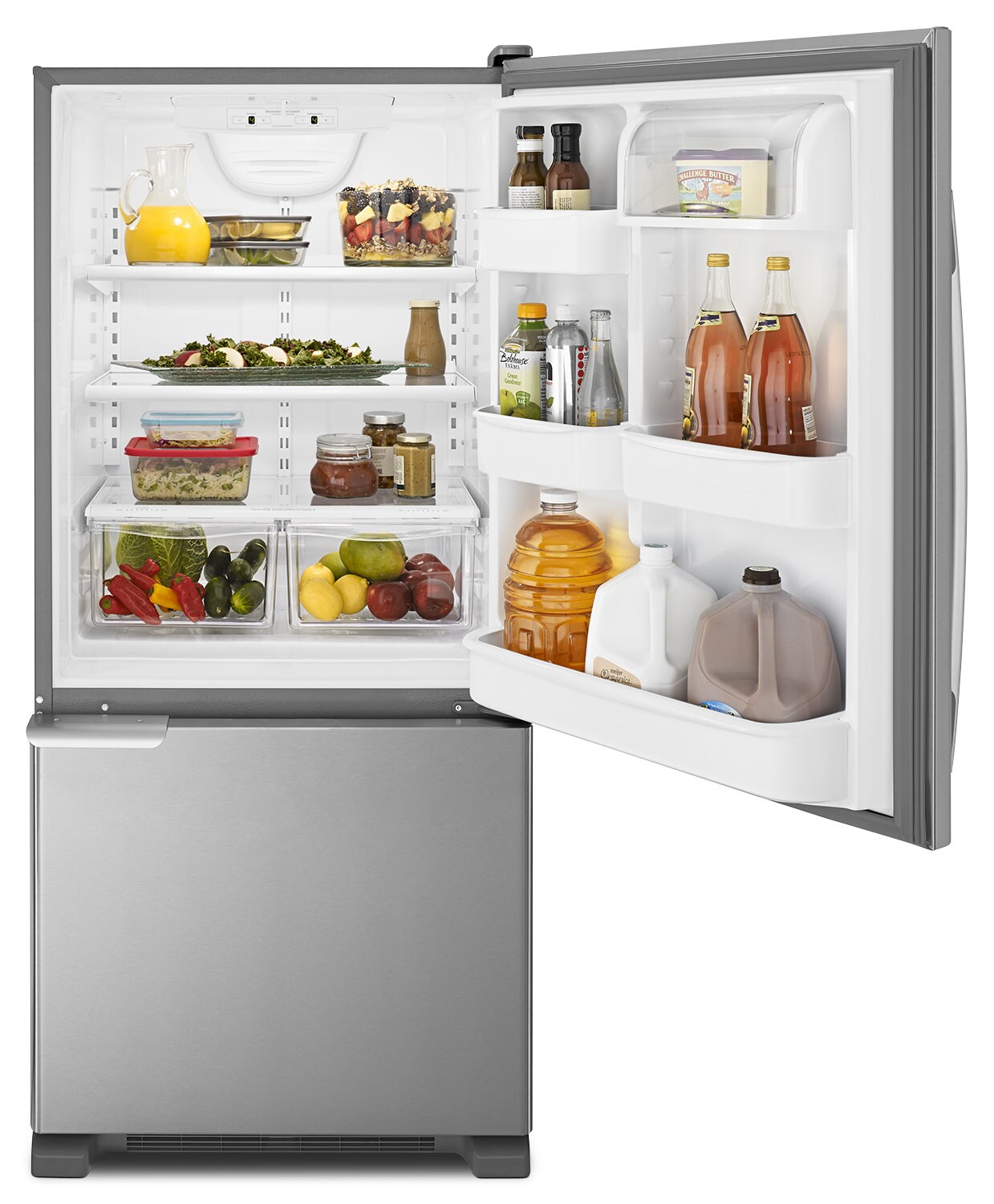 Amana Stainless Steel Bottom Freezer Refrigerator Abb1921Brm – BEPIS