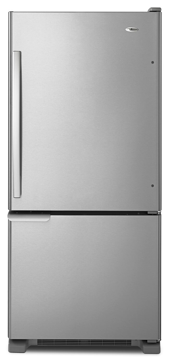 Amana Stainless Steel BottomFreezer Refrigerator (18.7 Cu. Ft.) ABB1921BRM Leon's