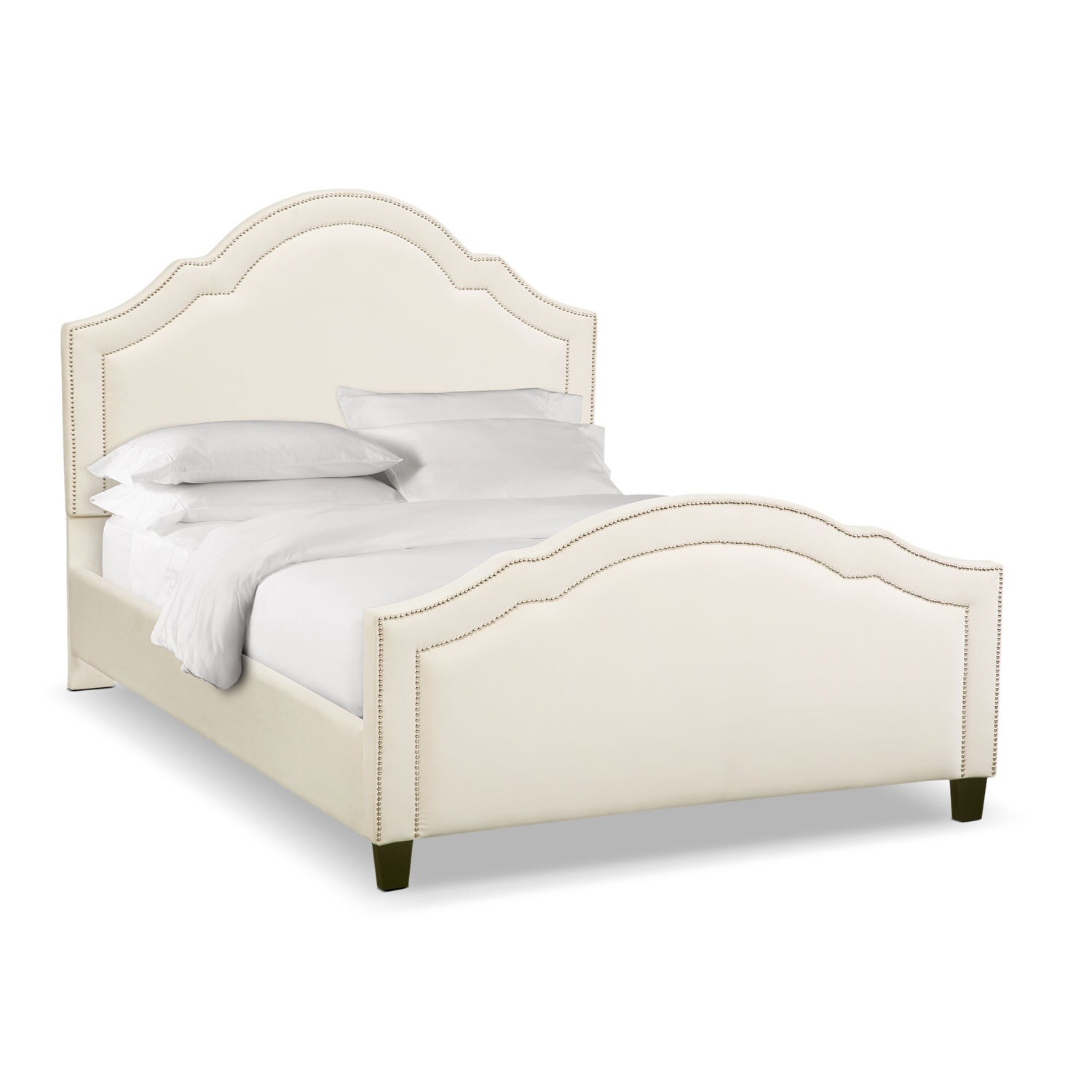 Regency King Upholstered Bed Pearl Value City Furniture
