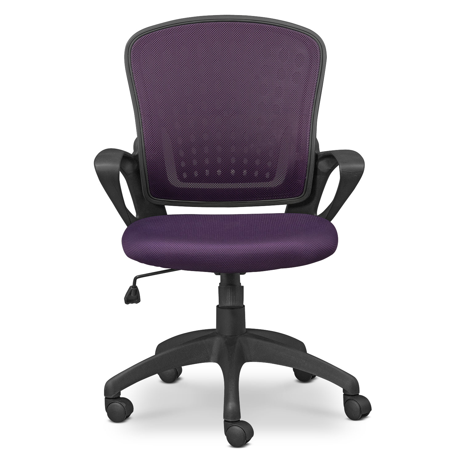 Dexter Office Chair Purple Value City Furniture