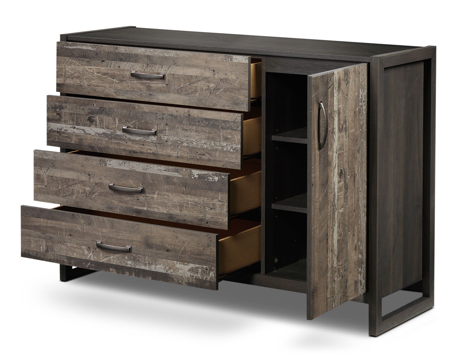 Hudson Dresser Rustic Brown Leon's