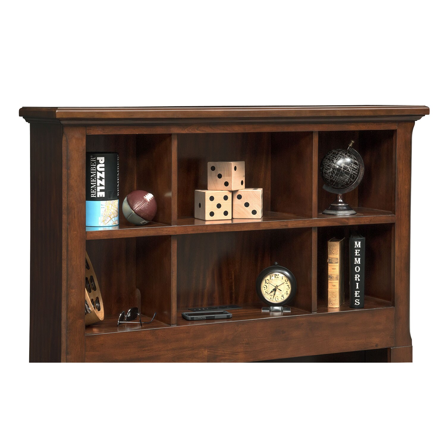 Hanover Youth Twin Bookcase Bed with Storage Cherry Value City