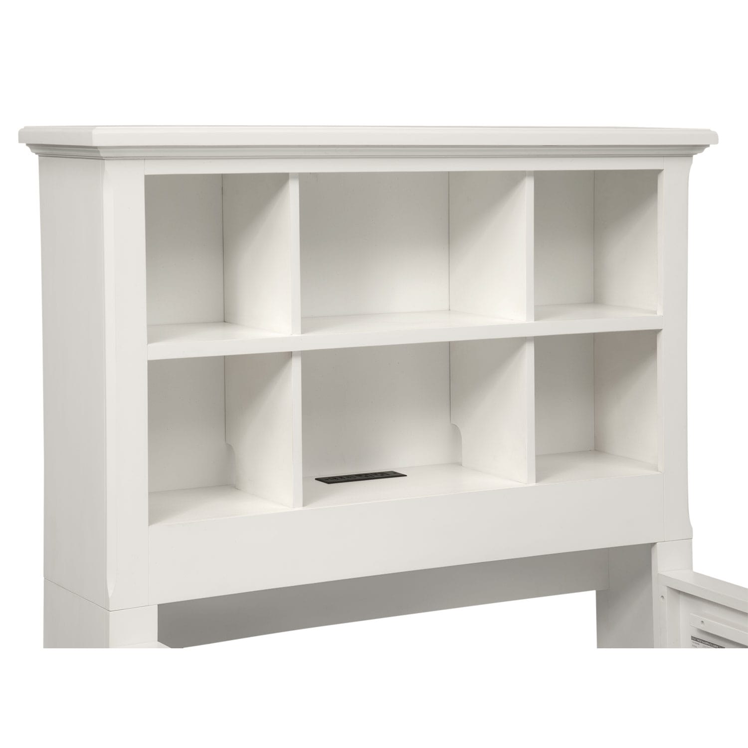 Hanover Youth Full Bookcase Bed with Storage - White | American ...