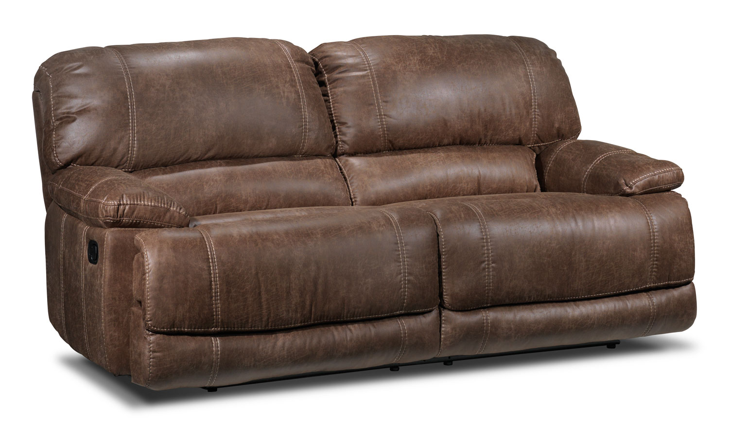 Durango Reclining Sofa Saddle Brown Leon's