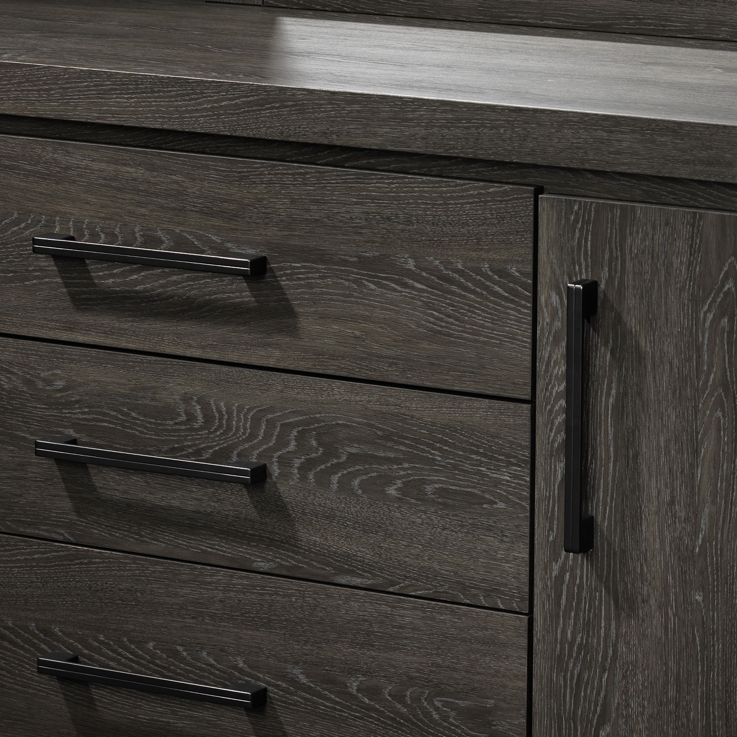 Driftwood 5Piece Queen Bedroom Set Rustic Brown Leon's