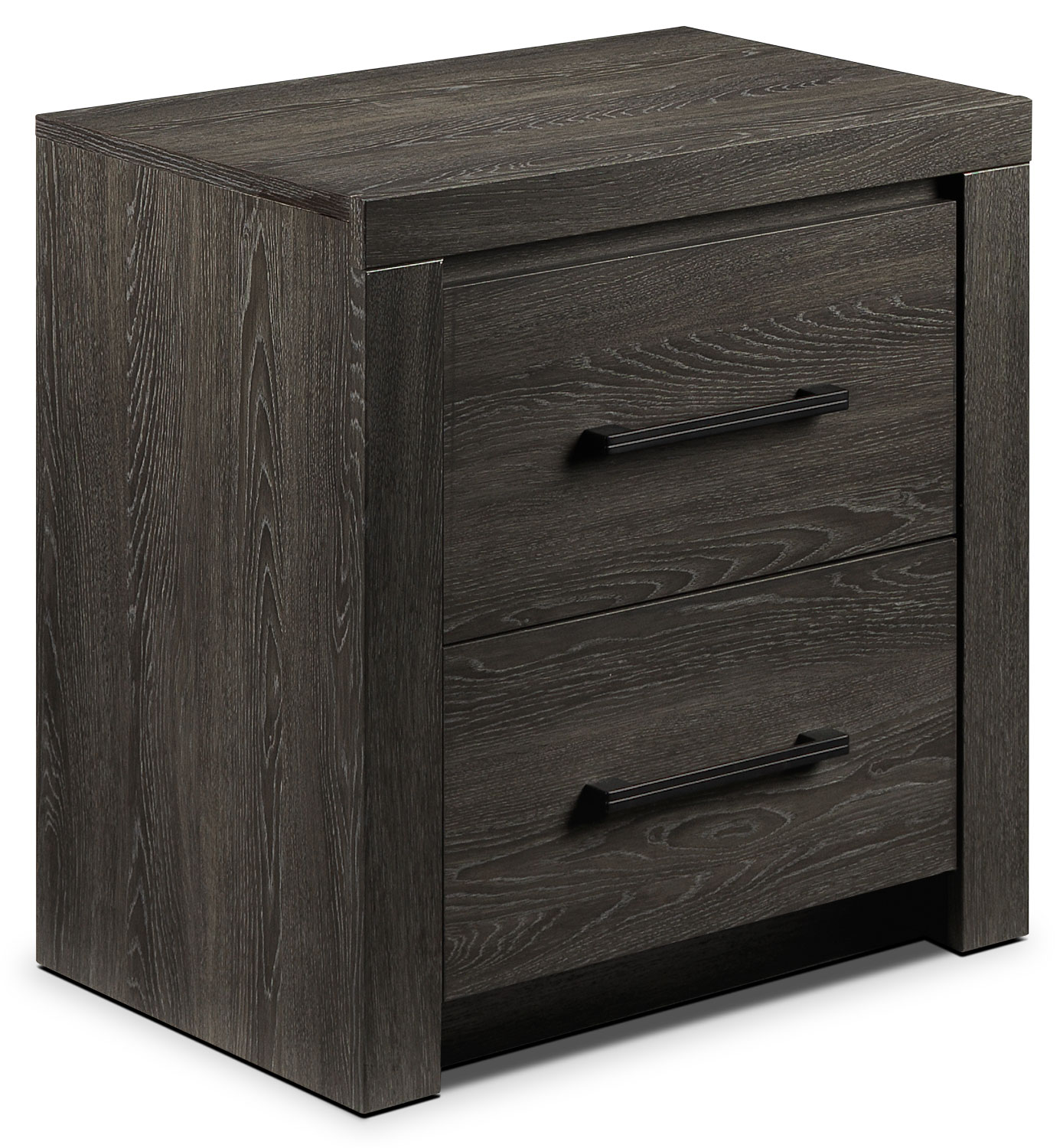 Driftwood Nightstand - Rustic Brown Leon's