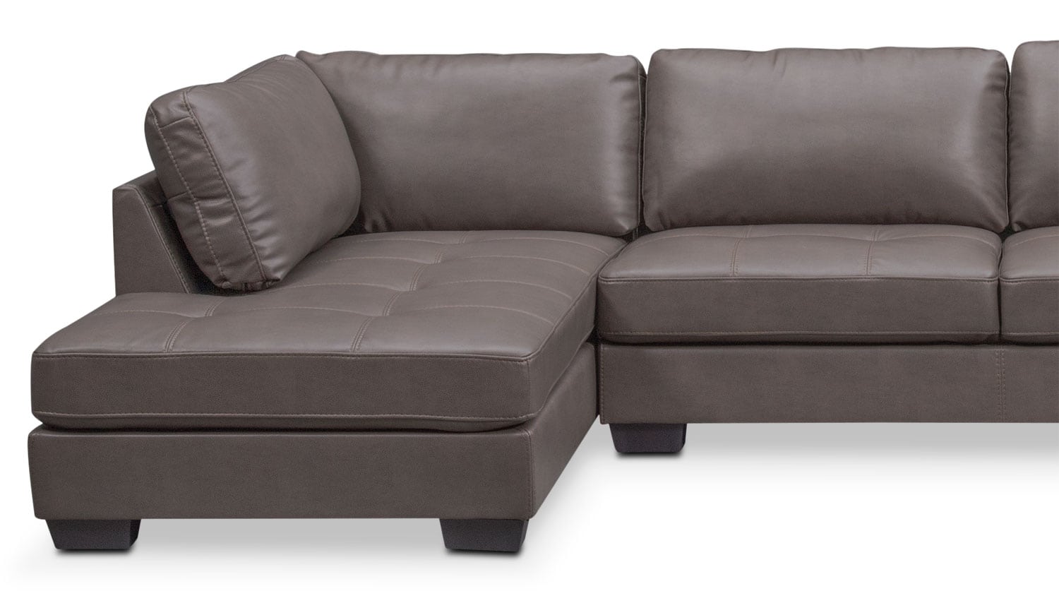 Santana 3Piece Sectional Gray Value City Furniture