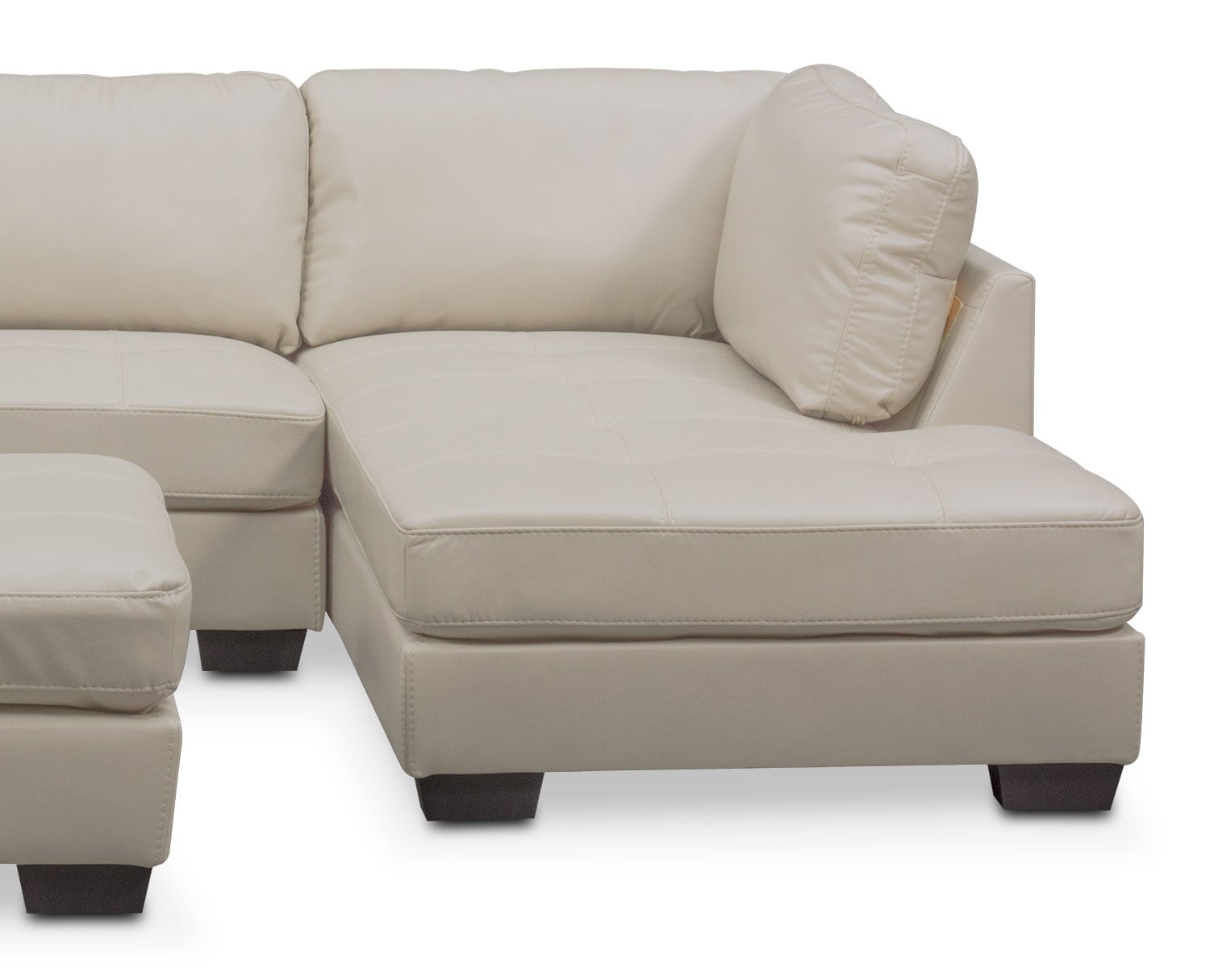 Santana 2Piece Sectional with RightFacing Chaise and Cocktail Ottoman