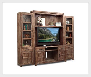 Brentwood 4 Pc. Entertainment Wall Unit