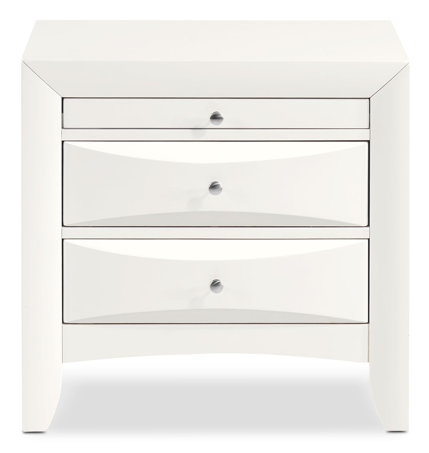 Braden Nightstand White Value City Furniture