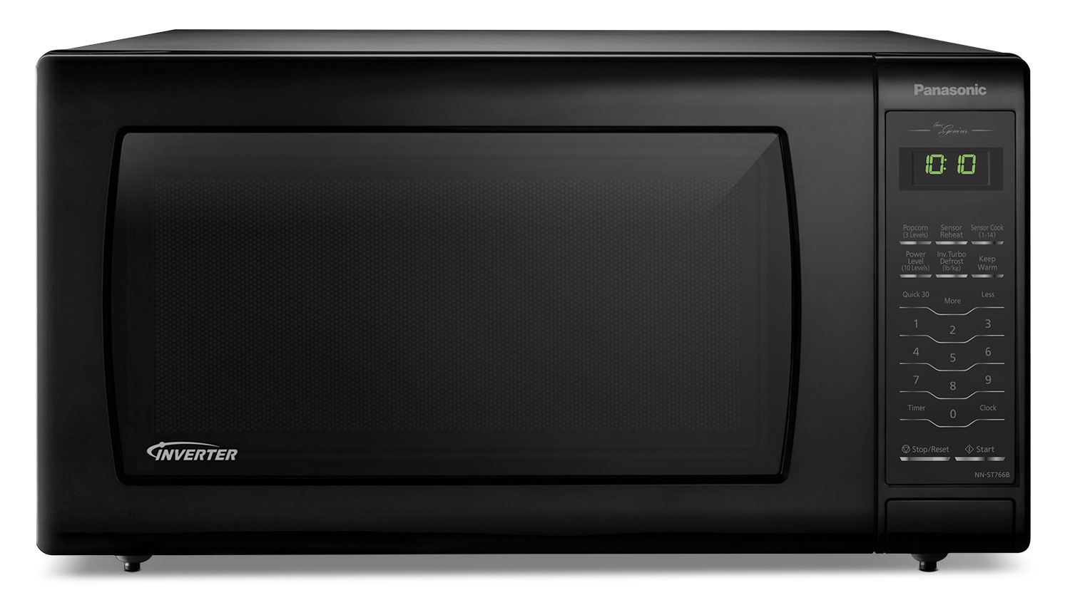Panasonic Genius® 1.6 Cu. Ft. Countertop Microwave – NN-ST766B | The Brick