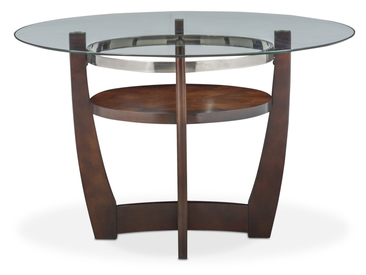 Alcove Table - Merlot | Value City Furniture