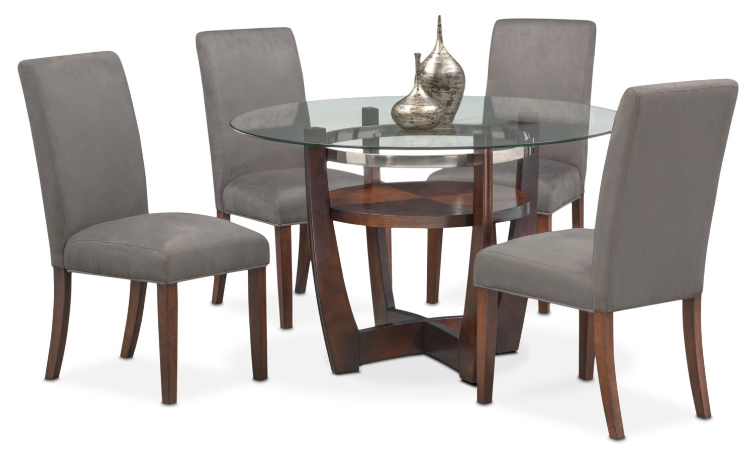 Value City Furniture Dining Room Tables - Alcove Counter-Height Dinette with 4 Side Chairs - Sage ... : Shop value city furniture for a variety of stylish and affordable dinette tables.