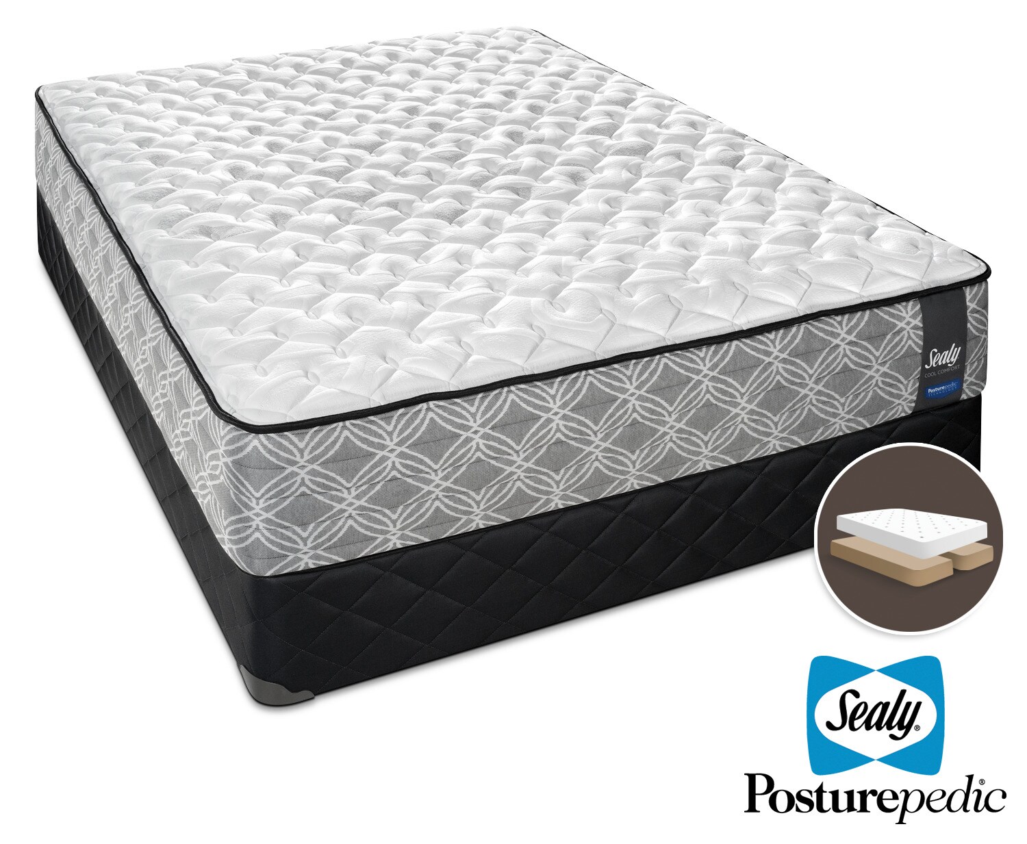 Sealy Elementary King Split Boxspring Leon's