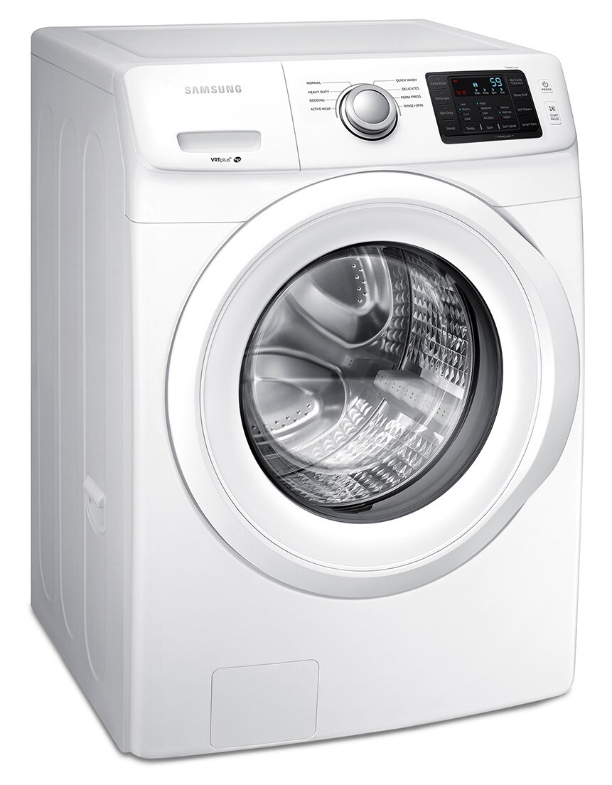Download Samsung White Front-Load Washer (5.2 Cu. Ft. IEC) - WF45M5100AW/A5 | Leon's