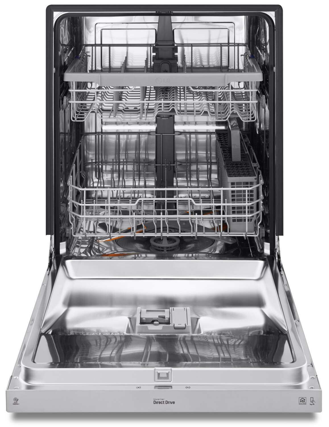 LG 48 dBA BuiltIn Dishwasher with QuadWash™ LDF5545ST The Brick