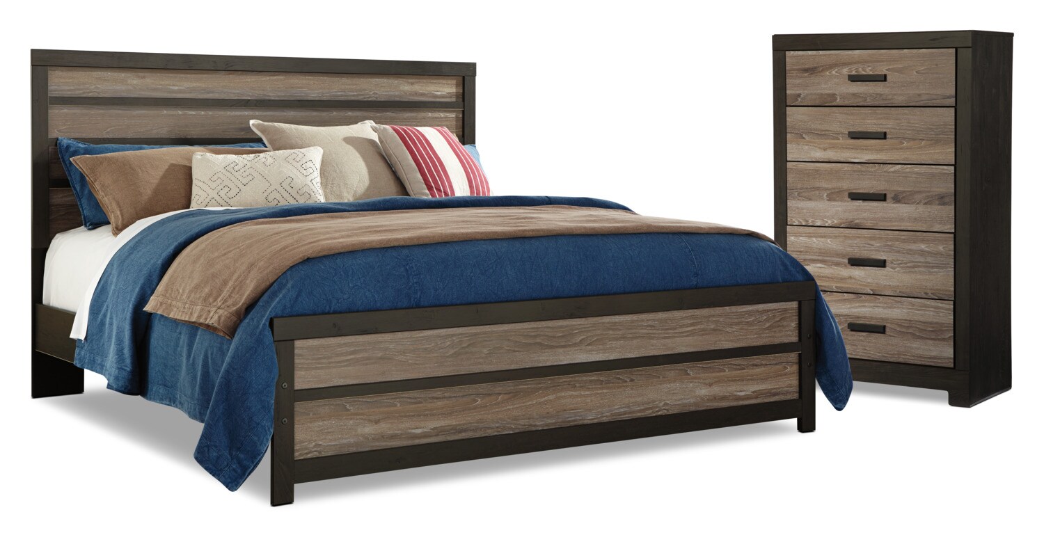 Harlinton Queen Panel Bed The Brick