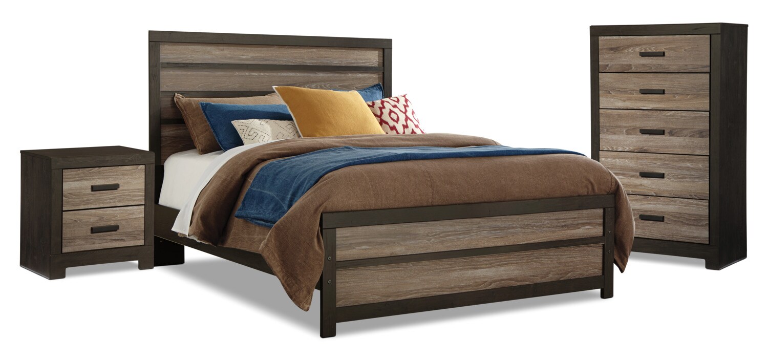 Harlinton 8Piece Queen Bedroom Package The Brick